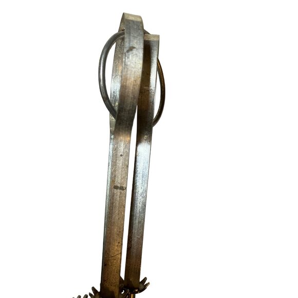 Vintage Egg Beater Hand Mixer Red Wood Handle Made in USA - Picture 5 of 11